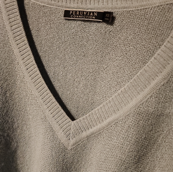 Peruvian Connection 100% Alpaca Oversized In Mineral Blue - Picture 4 of 5